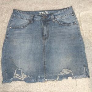 Denim skirt